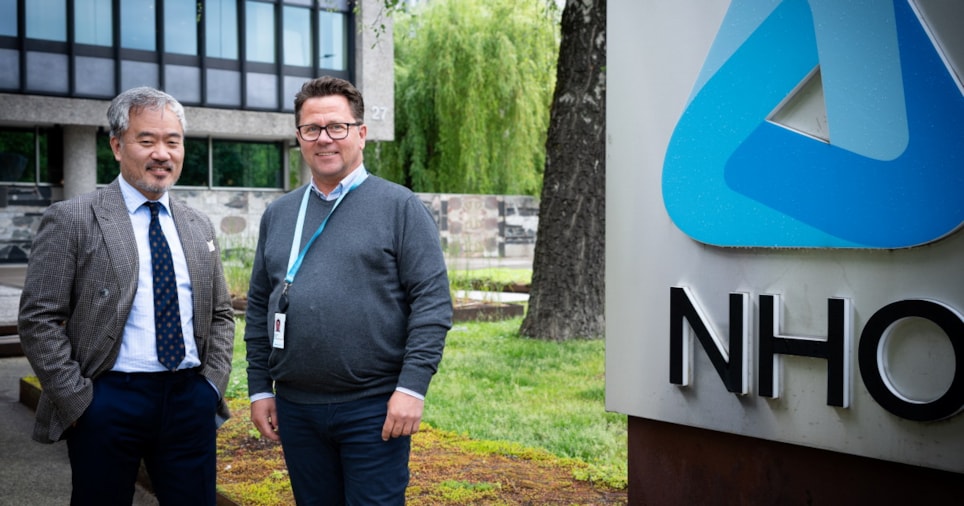 Daglig leder i Electrolux Professionals Norge, Jinsoo Kang er tydelig på at medlemskapet i NHO Service og Handel er viktig for ham og bedriften.