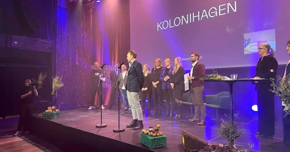 Kolonihagen vinner Matprisen 2023.